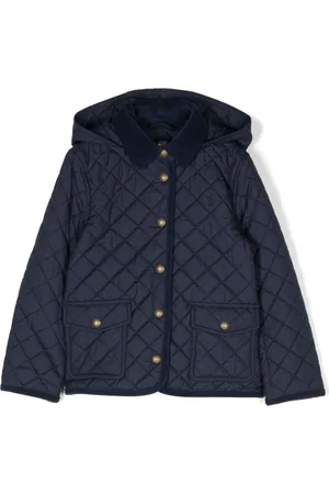 Ralph Lauren Audrey diamond-quilted hooded coat