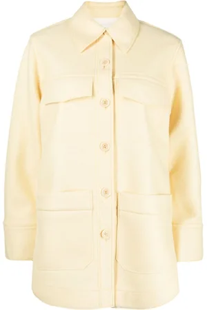 Rodebjer Button-up virgin wool coat