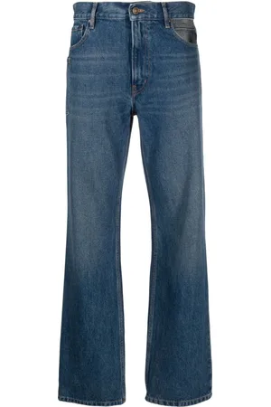 Gauchere Cut-out straight-leg jeans