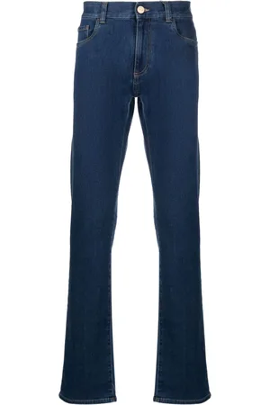 CANALI Mid-rise slim-fit jeans