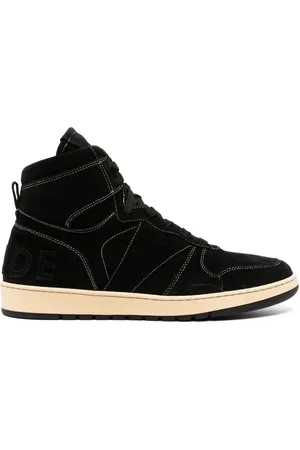 Rhude Rhecess high-top suede sneakers