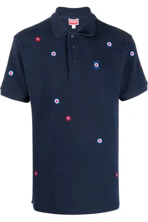 Kenzo Target embroidered cotton shirt