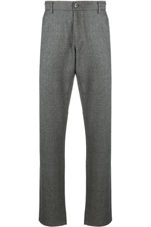 CANALI Drawstring-waist chinos