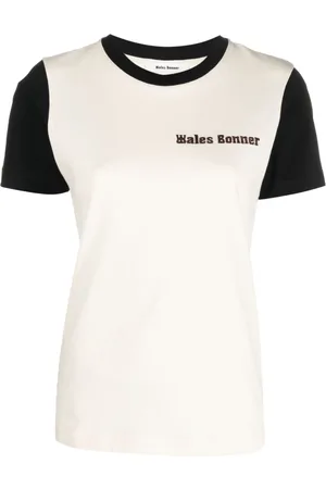 WALES BONNER Logo-embroidered T-shirt
