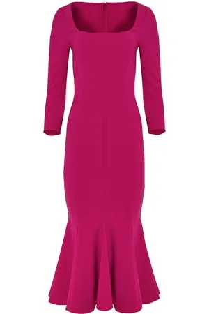 Carolina Herrera Peplum midi dress