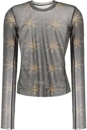JNBY Graphic-print long-sleeve T-shirt