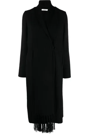 CHARLOTT Double-breasted knitted wool coat