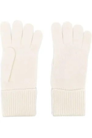 Woolrich Logo-patch cashmere gloves