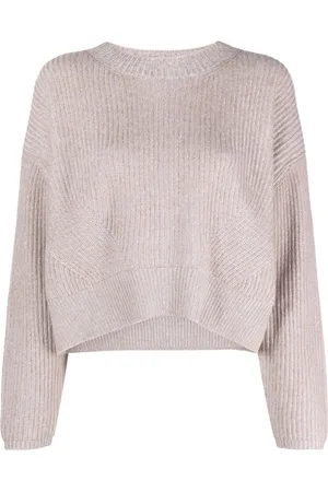 Allude Ribbed-knit cashmere jumper