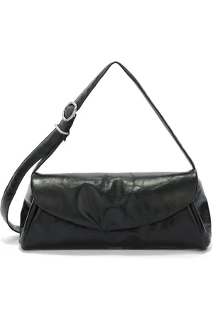 Jil Sander Cannolo Grande leather bag