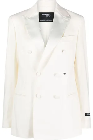 HOMMEGIRLS Double-breasted wool blazer