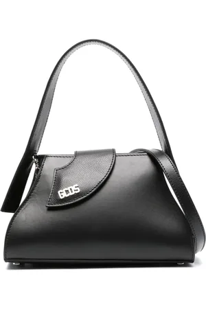 GCDS Comma small leather mini bag