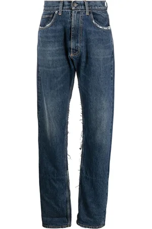 Maison Margiela Ripped straight-leg jeans