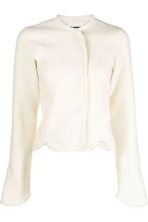 Jil Sander Off-centre cotton-wool blend jacket