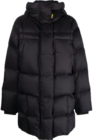 Parajumpers Logo-patch hooded puffer jacket