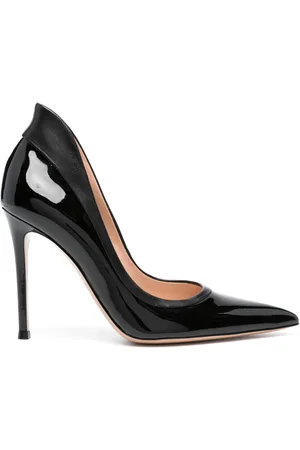 Gianvito Rossi Tuxedo 100mm leather pumps