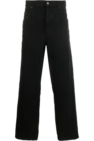 Saint Laurent Mid-rise lose-fit jeans