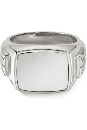 John Hardy ID sterling- signet ring