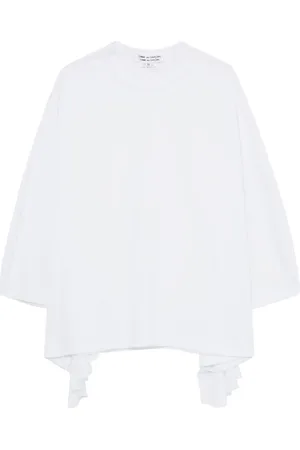 Comme des Garçons Short-sleeve draped T-shirt