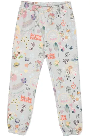 Stella McCartney Logo-print cotton track pants