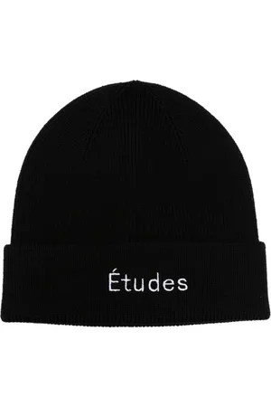 Etudes Logo-embroidered wool beanie