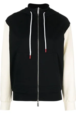 Kiton Drawstring stretch-cotton hoodie