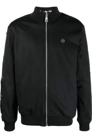 Philipp Plein Appliqué-detail bomber jacket