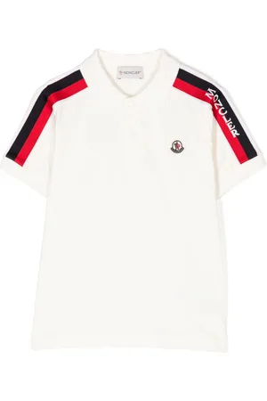 Moncler Logo-patch piqué polo shirt