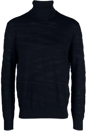 Missoni Zigzag print roll-neck jumper