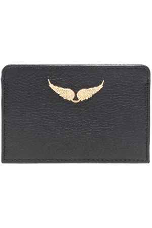 Zadig & Voltaire ZV Pass logo-plaque leather cardholder