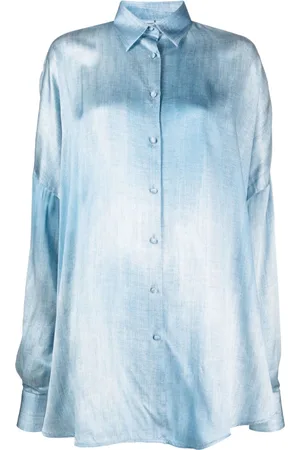 ERMANNO SCERVINO Long-sleeve silk shirt