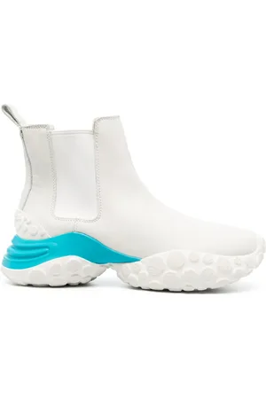 Camper Contrasting-sole leather boots