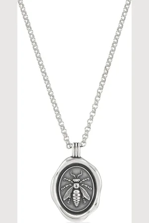 Dower and Hall Resiliance Wasp medallion necklace