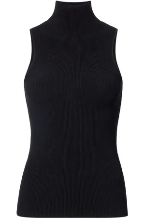 Proenza Schouler Matte ribbed-knit sleeveless top