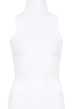 Proenza Schouler Matte ribbed-knit sleeveless top