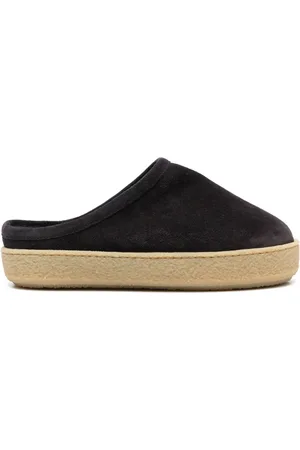 Isabel Marant Fozee suede flatform mules