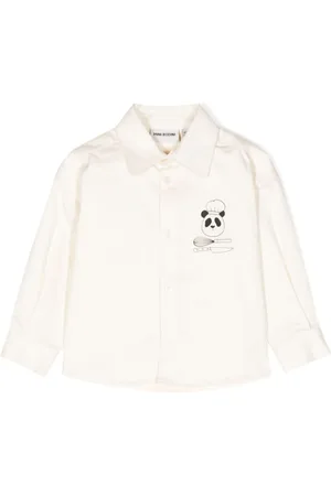 Mini Rodini Long-sleeve cotton shirt