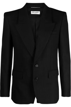 Saint Laurent Pinstripe-pattern wool blazer