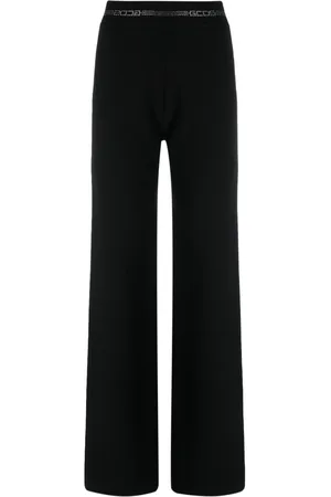 GCDS Bling straight-leg trousers