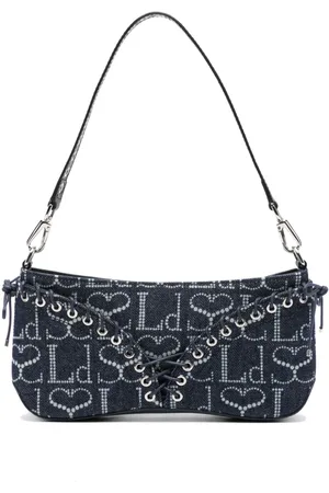 Ludovic De Saint Sernin The Cleavage denim shoulder bag