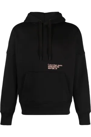 Calvin Klein Layered Address Hwk drawstring hoodie