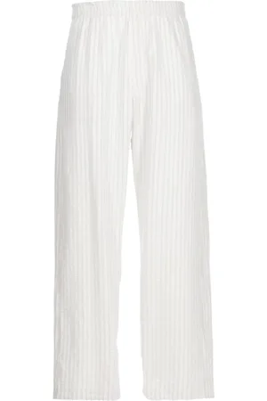 CRAIG GREEN Striped straight-leg trousers