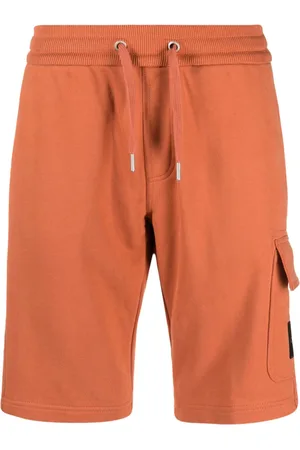 Calvin Klein Logo-patch cotton track pants
