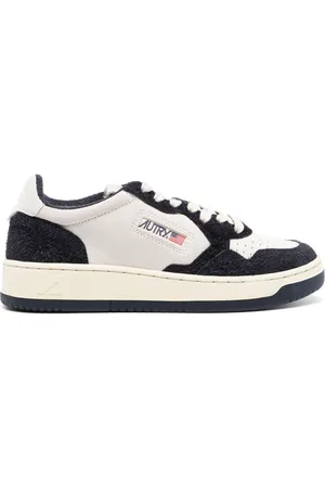 Autry Medalist panelled low-top sneakers