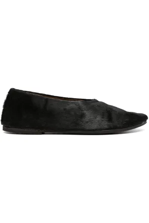 MARSÈLL Coltellaccio leather ballerina shoes