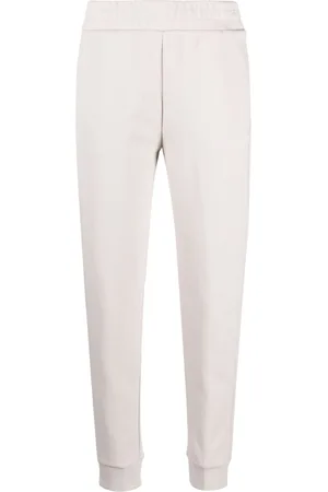 Calvin Klein Elasticated-waistband cotton-blend track pants