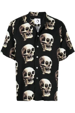 Endless Joy Skull-print short-sleeve shirt
