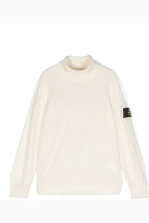 Stone Island Compass-motif roll-neck jumper