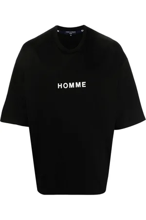 Comme des Garçons Slogan-print cotton T-shirt
