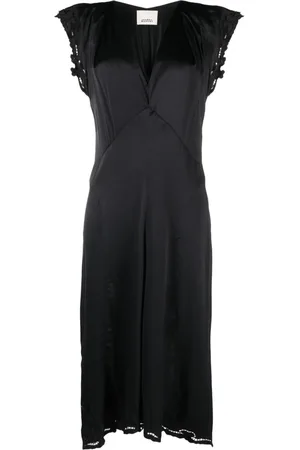 Isabel Marant Jordina satin midi dress